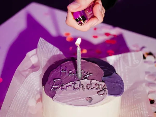 Kue Ungu Lavender