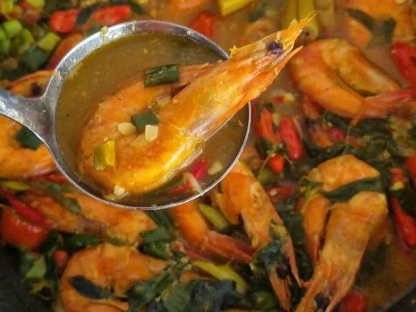 Udang Masak Cabai Hijau