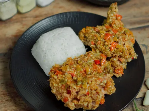 Ayam Geprek Keju