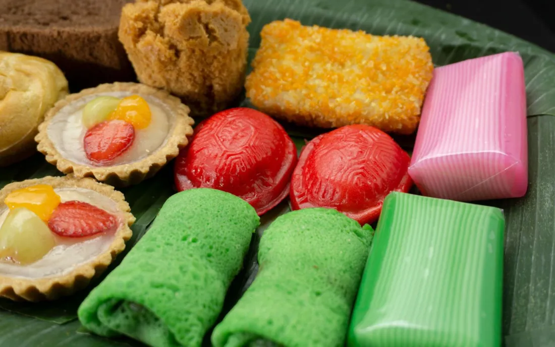 Warna-warni pasar di setiap kotak