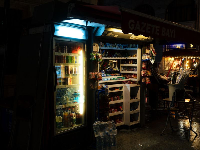 Kiosk Mesin & Gerobak
