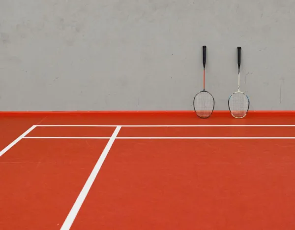 Court badminton