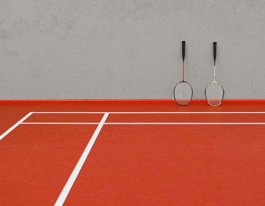 Court badminton