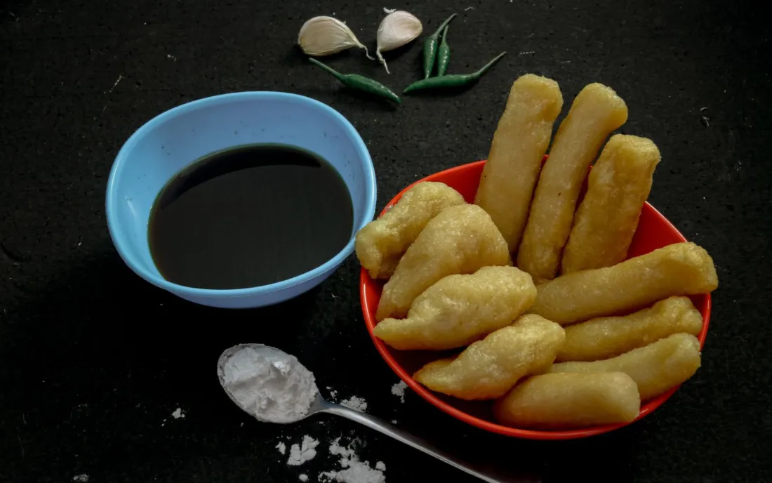 Pempek kenyal, cuko yang nendang