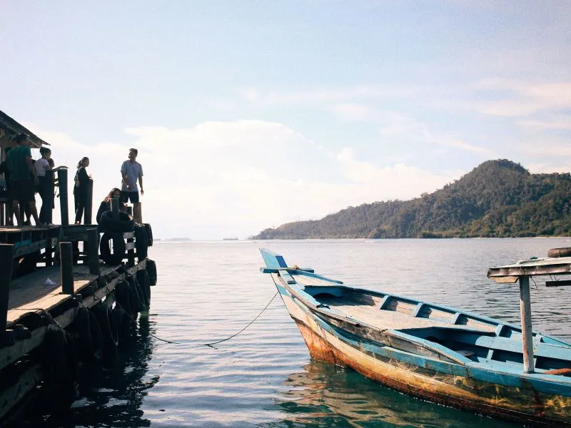 Perahu Kayu Tradisional