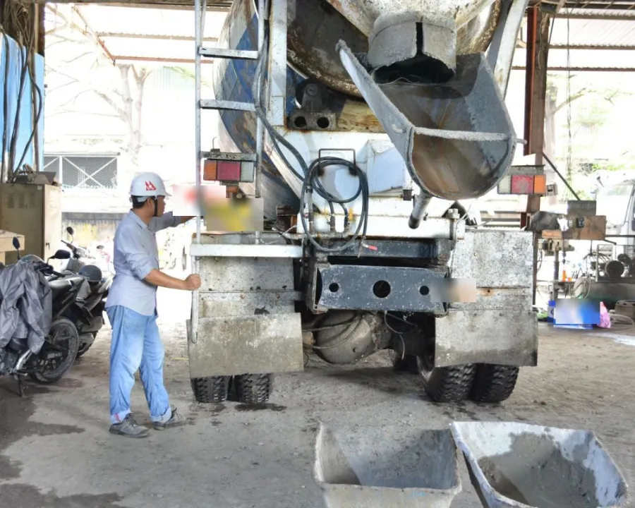 Takaran terukur, dicatat setiap truk