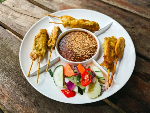 Sate Kulit Krispi
